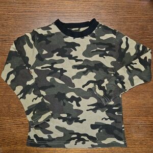 Tony Hawk Camo Long Sleeve Tee Size M 5/6